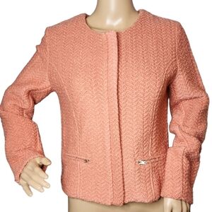 NWT Sophie Rue zip sweater cardigan. Size small.  Peachy